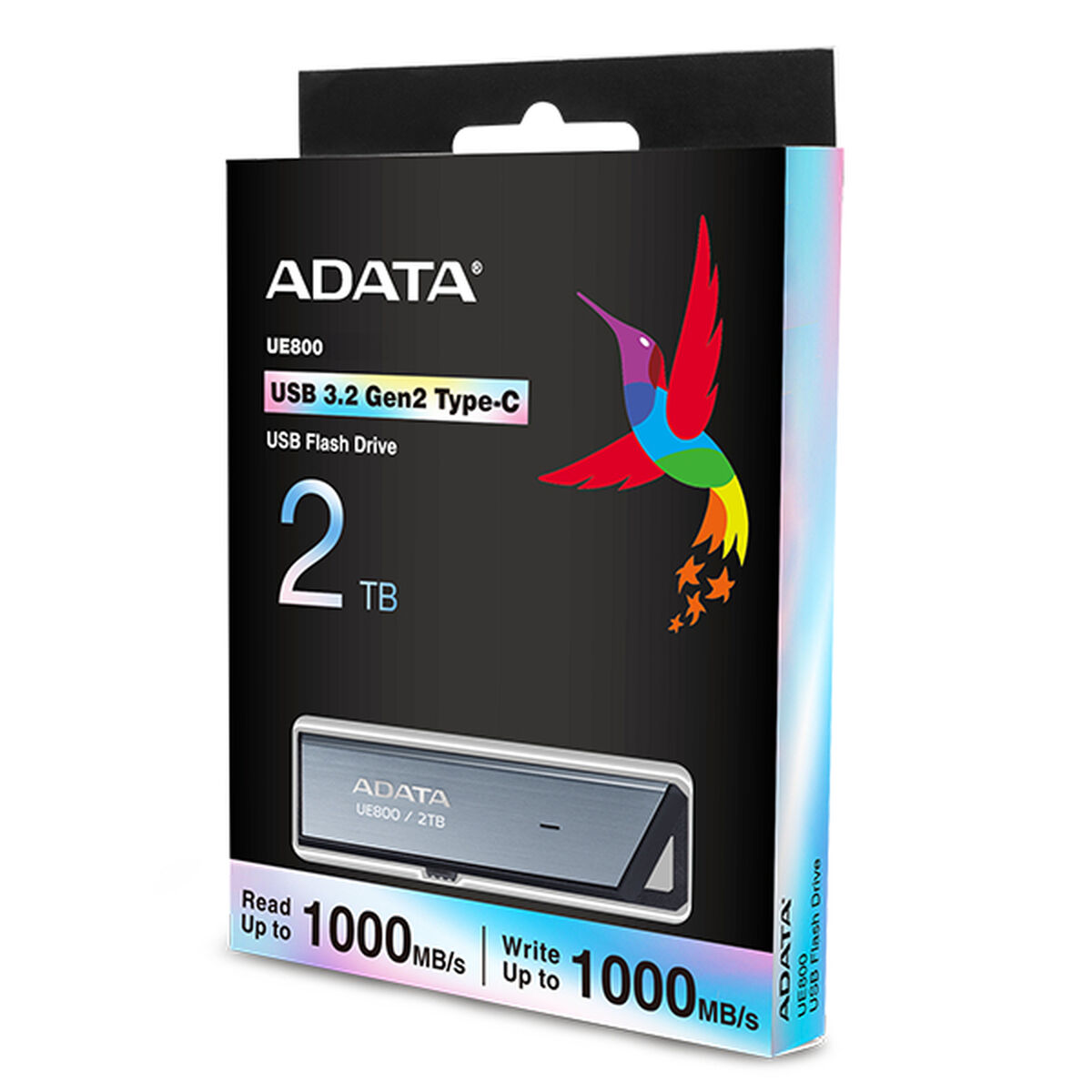 USB flash disk Adata ELITE UE800 2 TB Stříbřitý